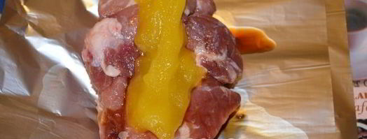 буженина с овощами и алычой. Шаг 6