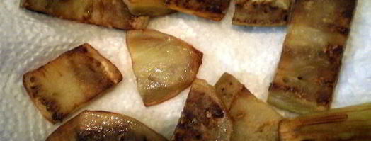 фаршированная говядина фламбе с овощами. Шаг 3