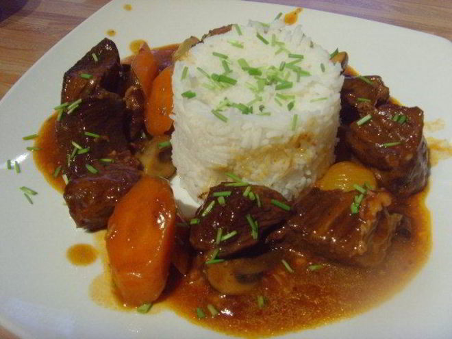 Рецепт говядины по-бургундски