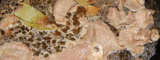 говядина в сметанном соусе тушеная. Шаг 6