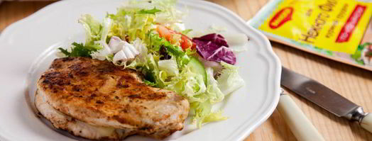 куриная грудка, фаршированная моцареллой и каперсами. Шаг 6