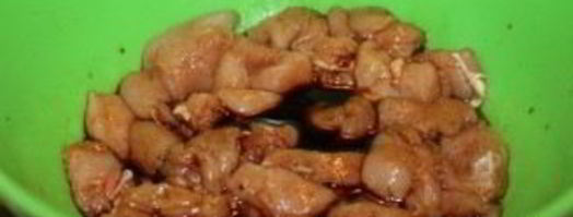 куриная грудка с шампиньонами в сливках. Шаг 4