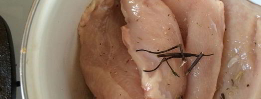 куриное филе с овощами-гриль. Шаг 3