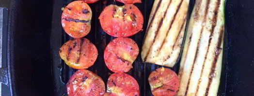 куриное филе с овощами-гриль. Шаг 12