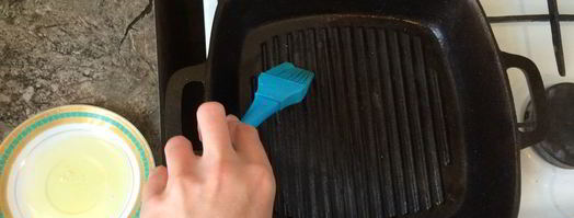 куриное филе с овощами-гриль. Шаг 4