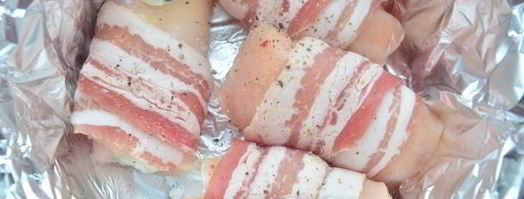 куриное филе в беконе в духовке. Шаг 7