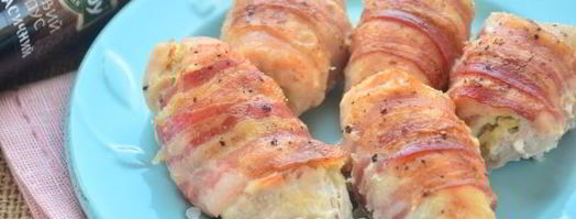 куриное филе в беконе в духовке. Шаг 11