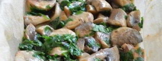 куриный террин с шампиньонами. Шаг 6