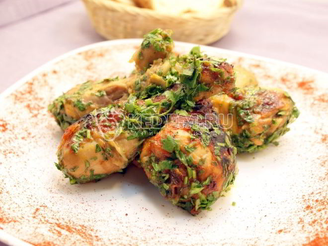 Рецепт куриных голеней барбекю