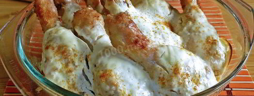 куриные голени в сметане в духовке. Шаг 11