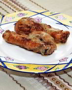Куриные ножки под соусом