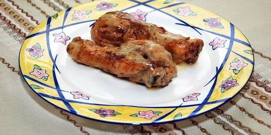 Куриные ножки под соусом