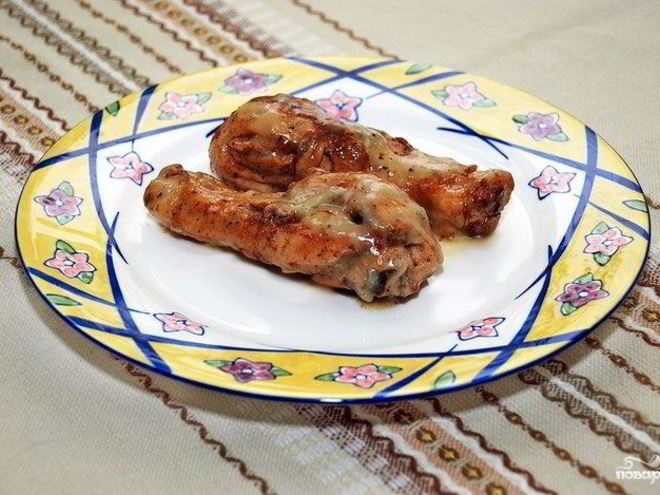 Рецепт куриных ножек под соусом