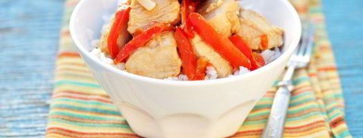 курица с перцем болгарским. Шаг 6