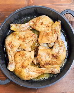 Курица в кефире