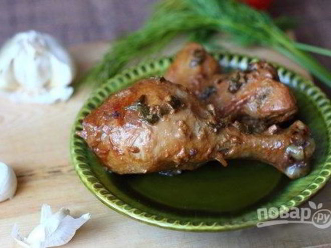 Рецепт курицы в кисло-сладком маринаде