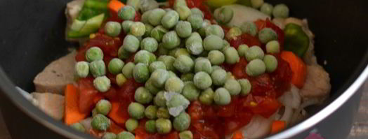 мясо с овощами в мультиварке. Шаг 7