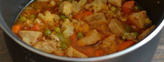 мясо с овощами в мультиварке. Шаг 10