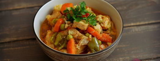 мясо с овощами в мультиварке. Шаг 11