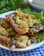 Мясо в духовке по-итальянски