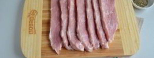 мясо в тесте шахматная доска. Шаг 3