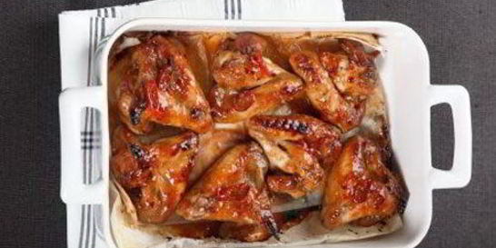 Острые куриные крылышки в азиатском соусе