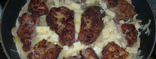 отбивные из свинины с грибным гарниром. Шаг 30