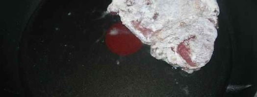 отбивные из свинины с грибным гарниром. Шаг 10