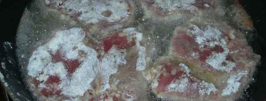 отбивные из свинины с грибным гарниром. Шаг 12