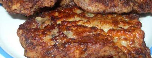 отбивные из свинины с грибным гарниром. Шаг 15