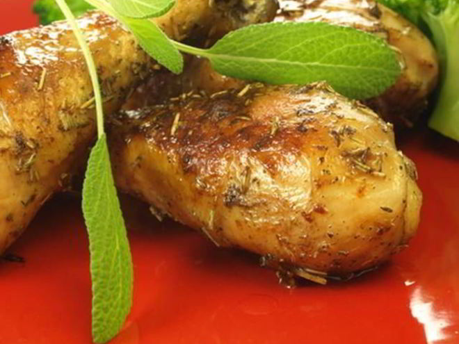 Рецепт сочных куриных ножек