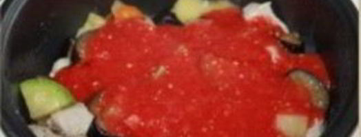 свинина с баклажанами в мультиварке. Шаг 4