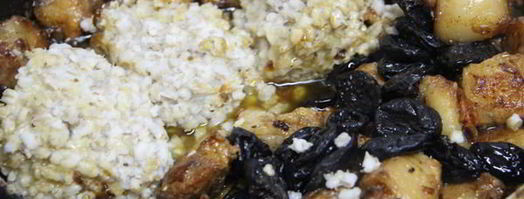 свинина с перловкой и черносливом. Шаг 6