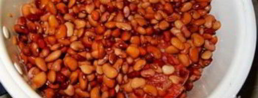 свинина, тушенная с фасолью в мультиварке. Шаг 4