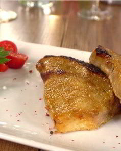 Свинина в апельсиновой глазури