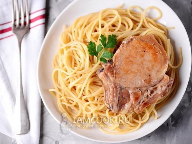 Рецепт свиных антрекотов в фольге в духовке