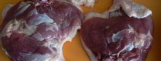 утиные окорочка с яблоками в духовке. Шаг 3