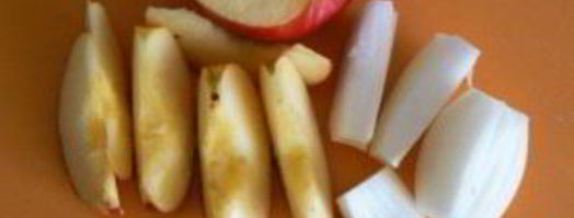 утиные окорочка с яблоками в духовке. Шаг 5