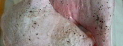 утиные окорочка с яблоками в духовке. Шаг 6