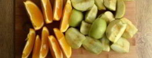 утка с яблоками и апельсинами. Шаг 4