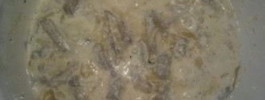 язык, тушенный в сметане. Шаг 8