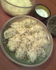 Ньокки с базиликом