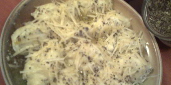 Ньокки с базиликом