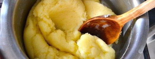 ньокки-суфле под грибным соусом бешамель. Шаг 4