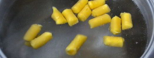 ньокки-суфле под грибным соусом бешамель. Шаг 7