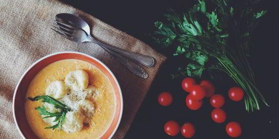 Ньокки в тыквенно-сливочном соусе