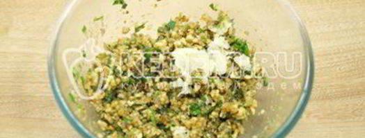 баклажаны с грецкими орехами по-грузински. Шаг 11