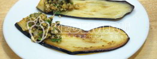 баклажаны с грецкими орехами по-грузински. Шаг 12