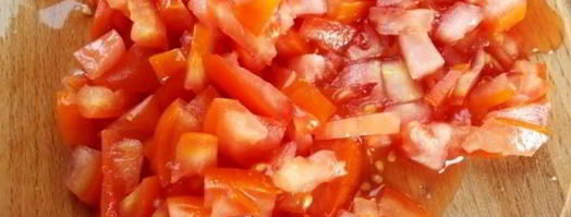 баклажаны с сыром, чесноком и помидорами в духовке. Шаг 6