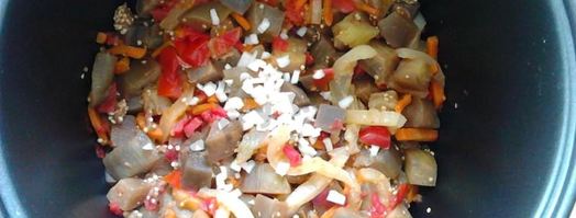 баклажаны тушеные в мультиварке. Шаг 12